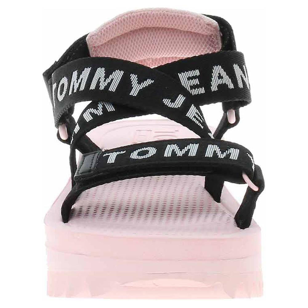 Webbing Logo Strap - Baby Pink