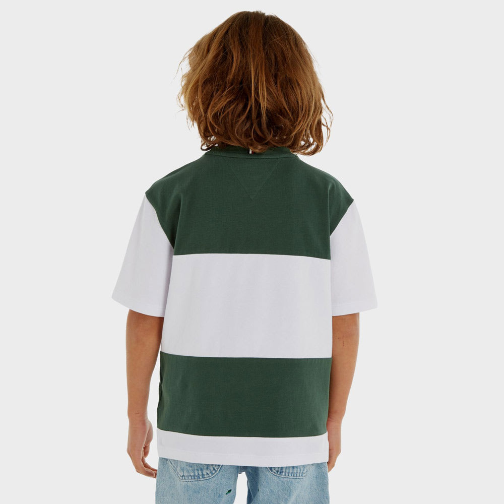 Kids Colorblock T-Shirt - Green Multi