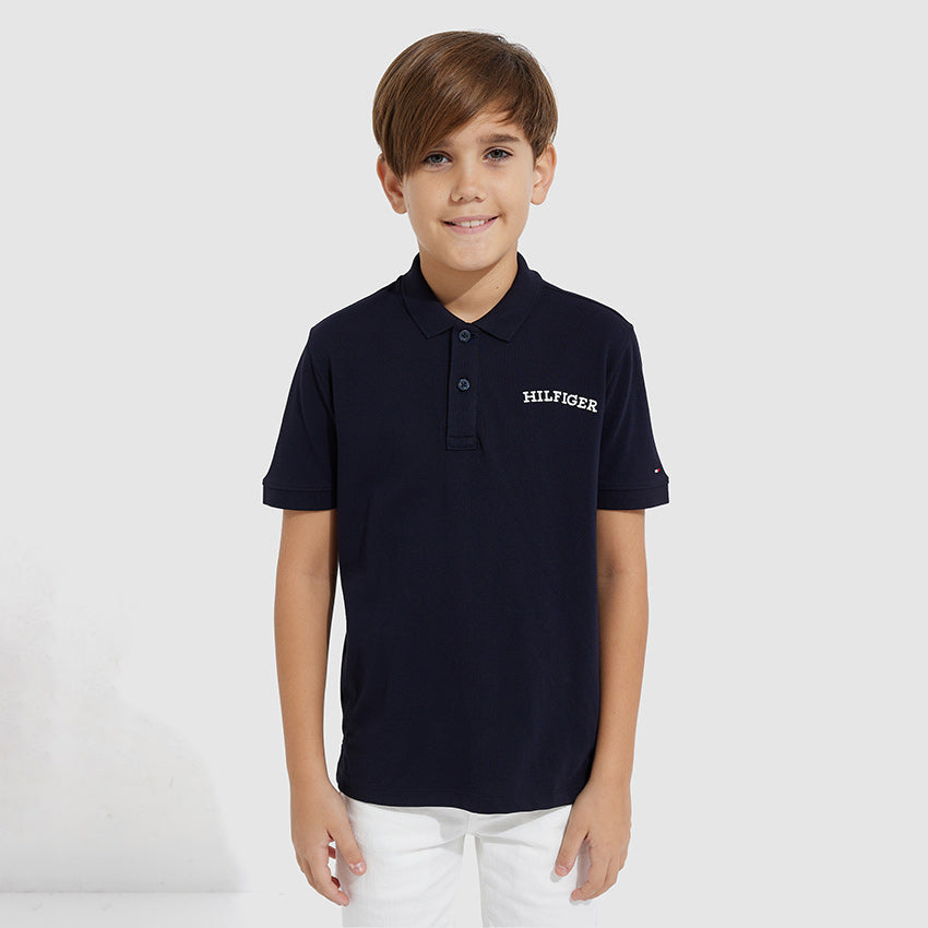 Kids Arched Golfer - Navy