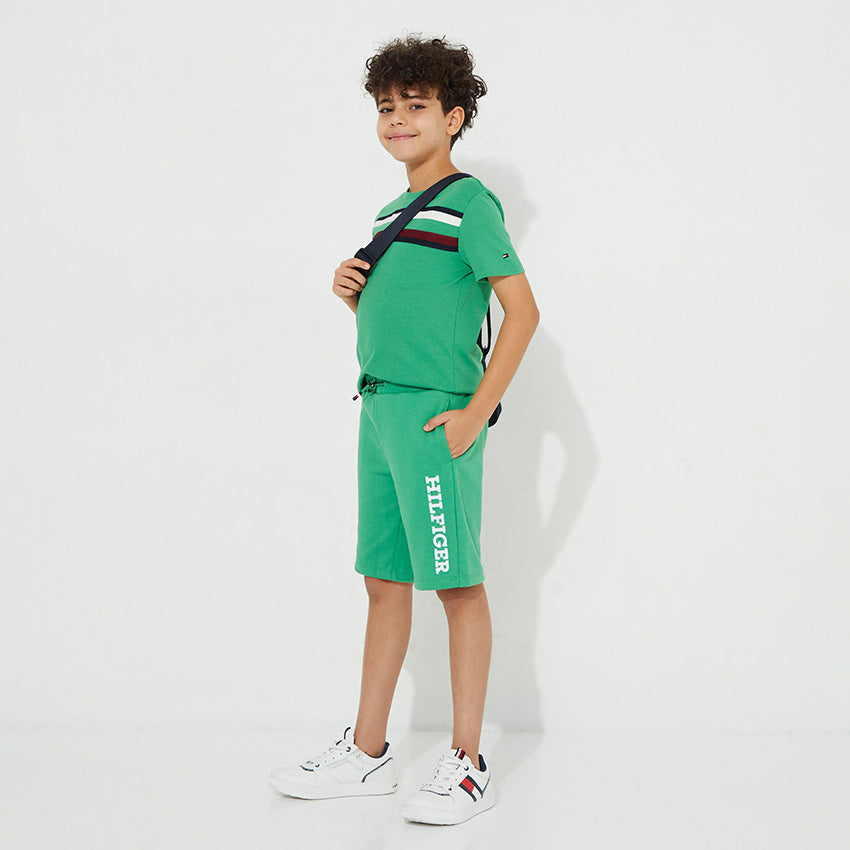 Kids Monotype Sweatshorts - Green
