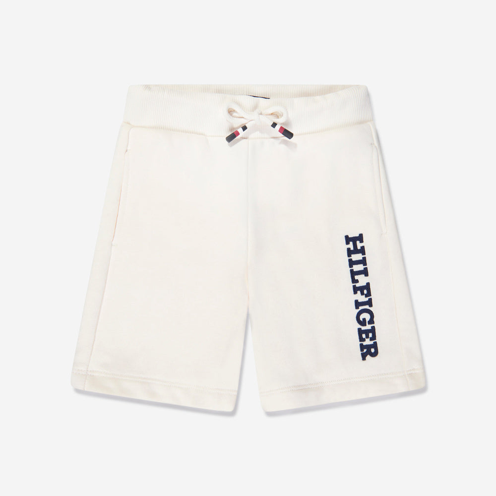 Kids Monotype Sweatshorts - Off White