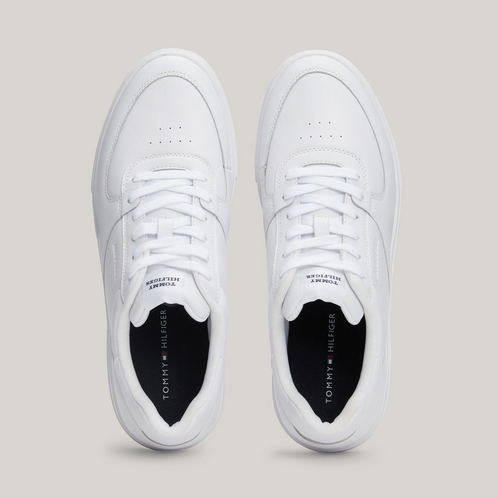 Modern Corporate leather Sneaker - White