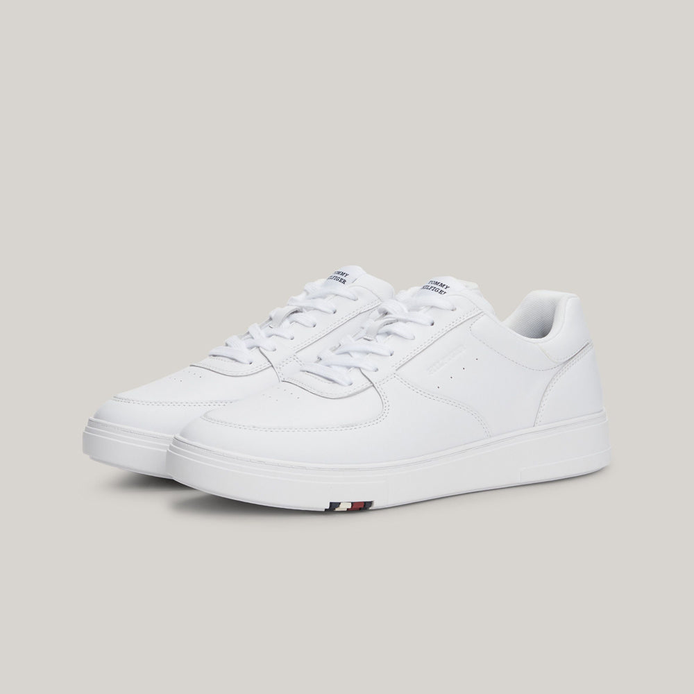 Modern Corporate leather Sneaker - White