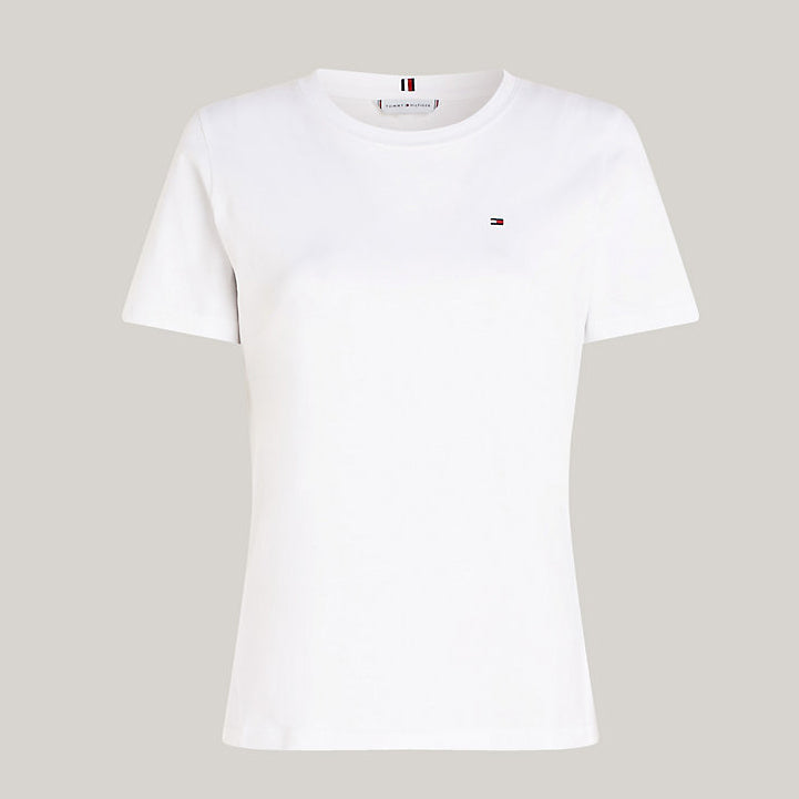 Flag Embroidery T-Shirt - White