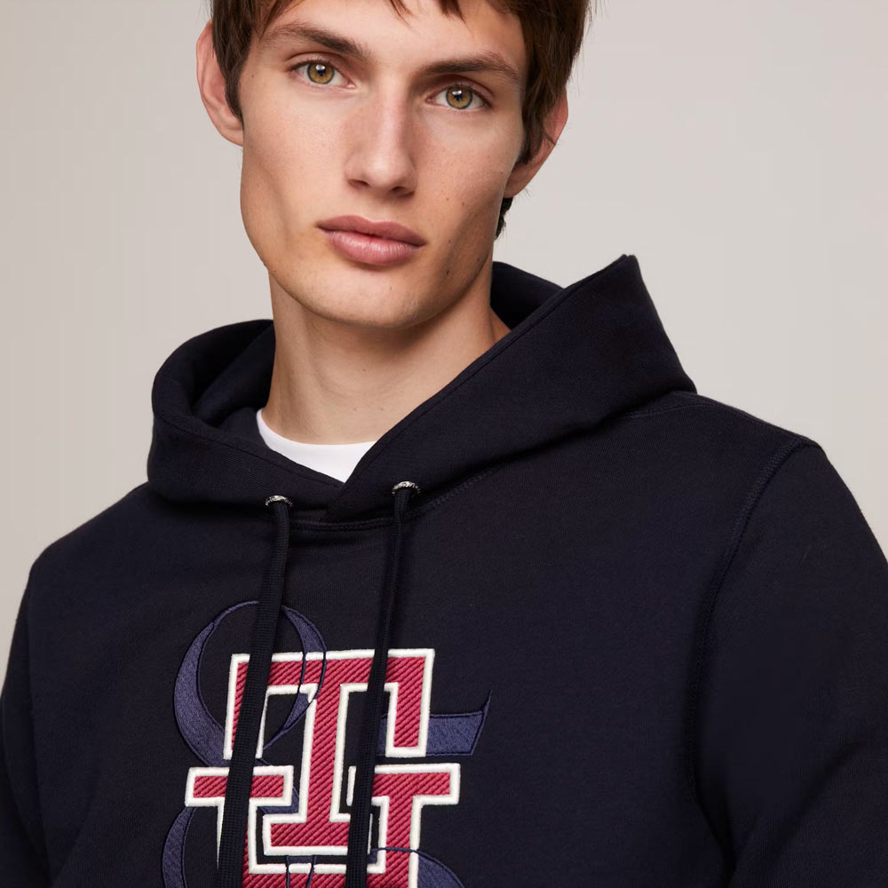 Monogram 85 Hoody - Navy