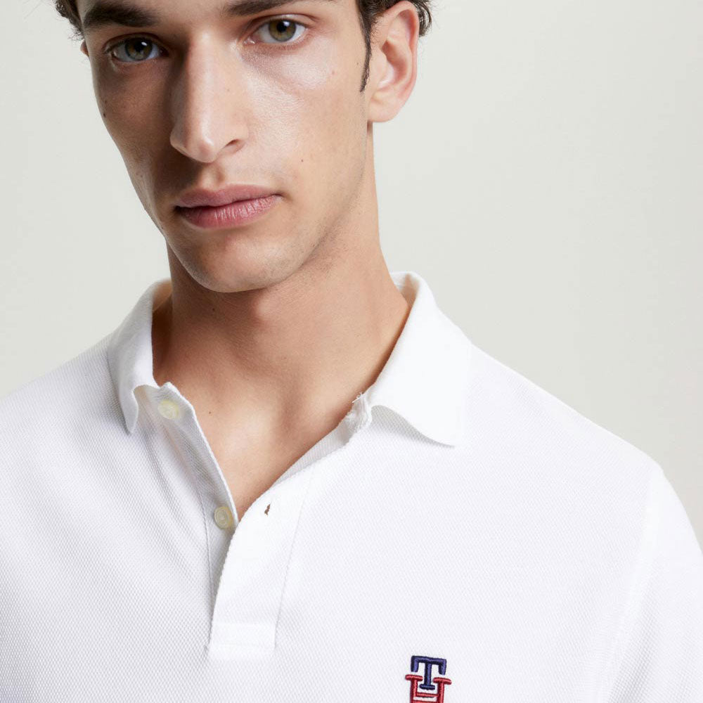 Monogram Golfer - White