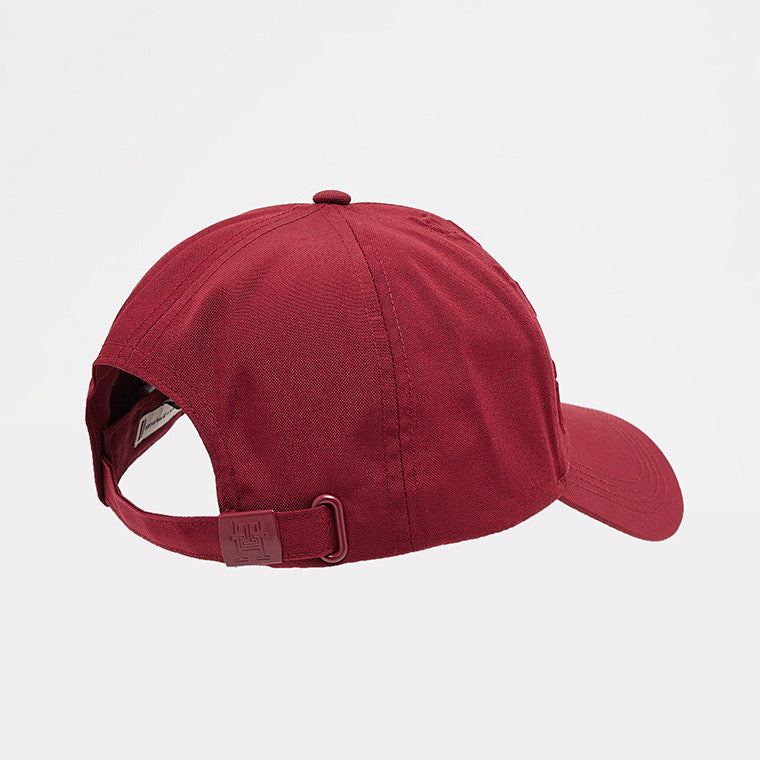 Monogram Debossed Cap - Red