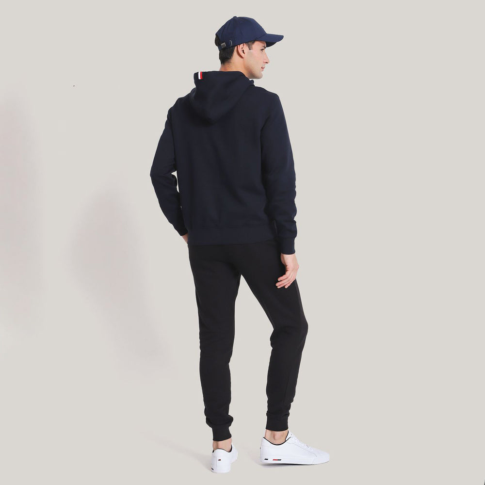 Monogram Hoodie - Navy