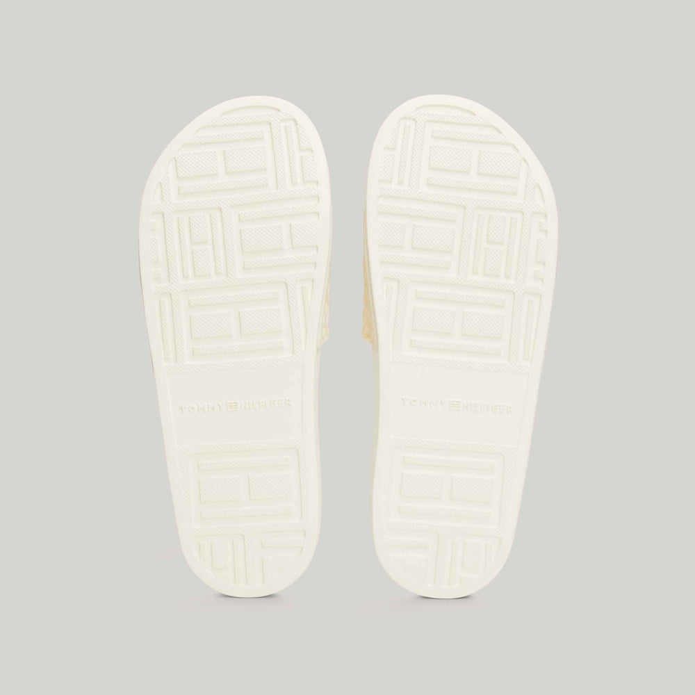 Monogram Pool Slide - Off White