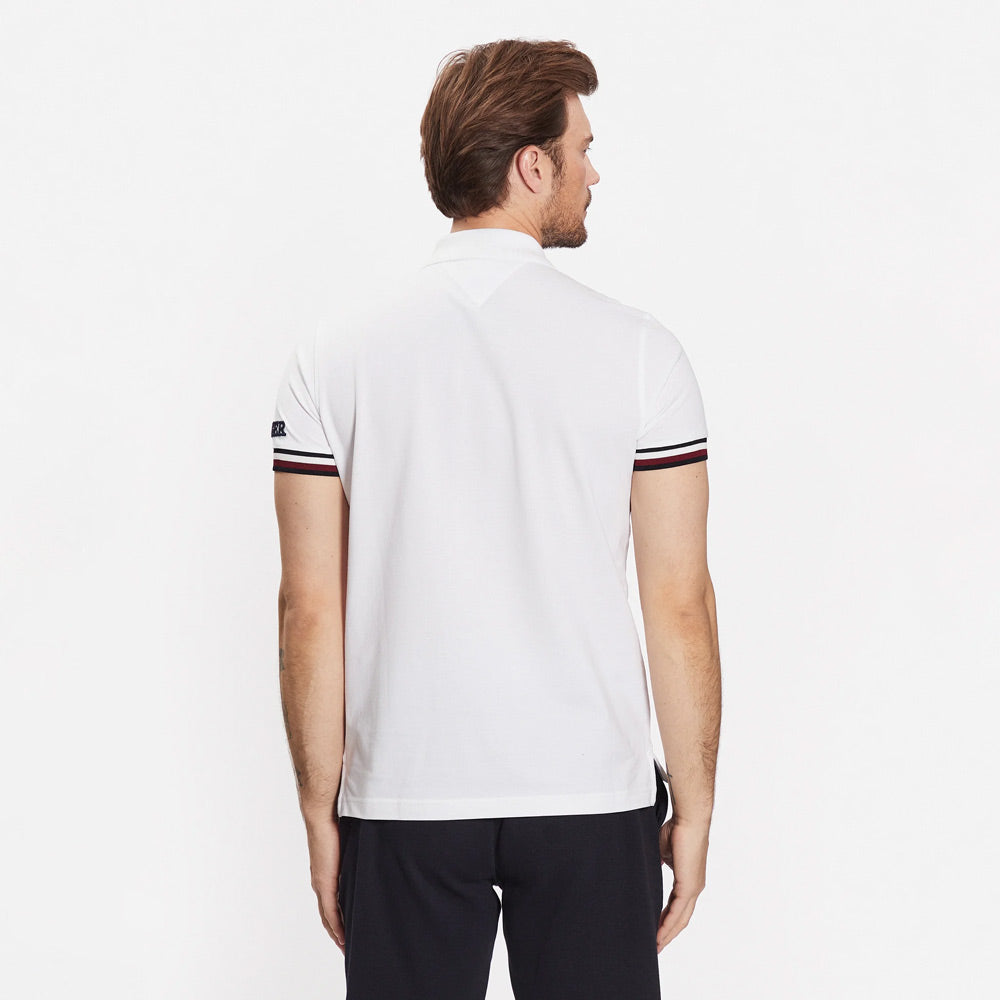 Monotype Slim Polo - White