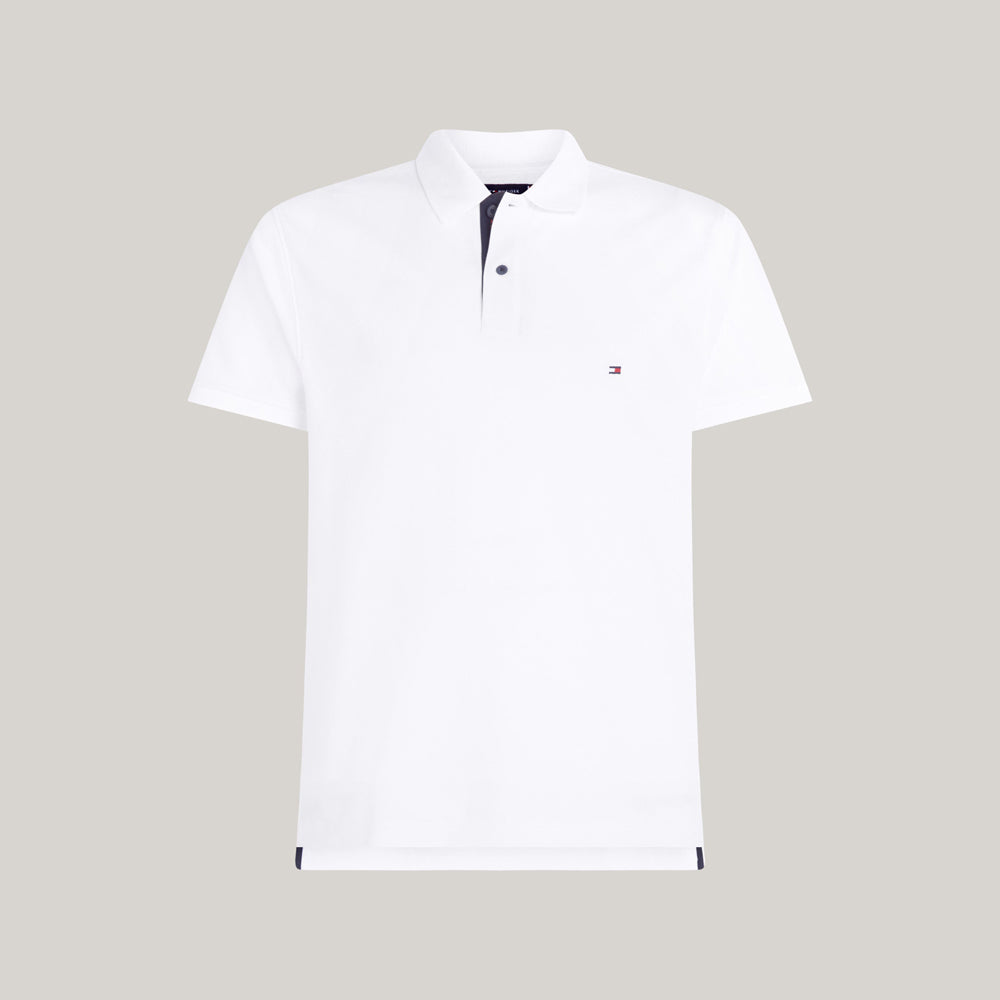 Monotype Placket Golfer - White