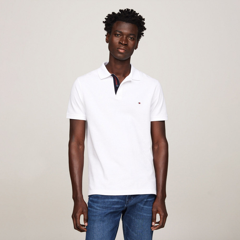 Monotype Placket Golfer - White