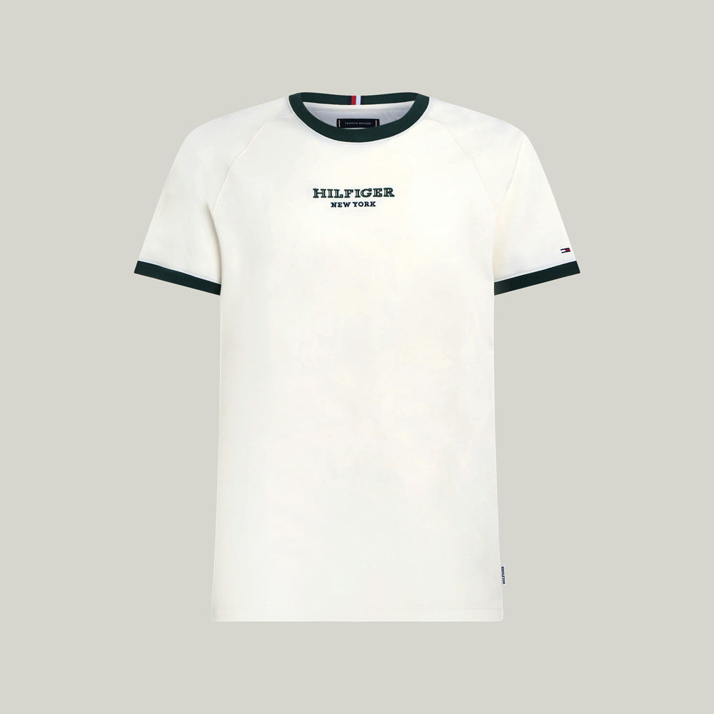 Monotype Ringer T-Shirt - Cream