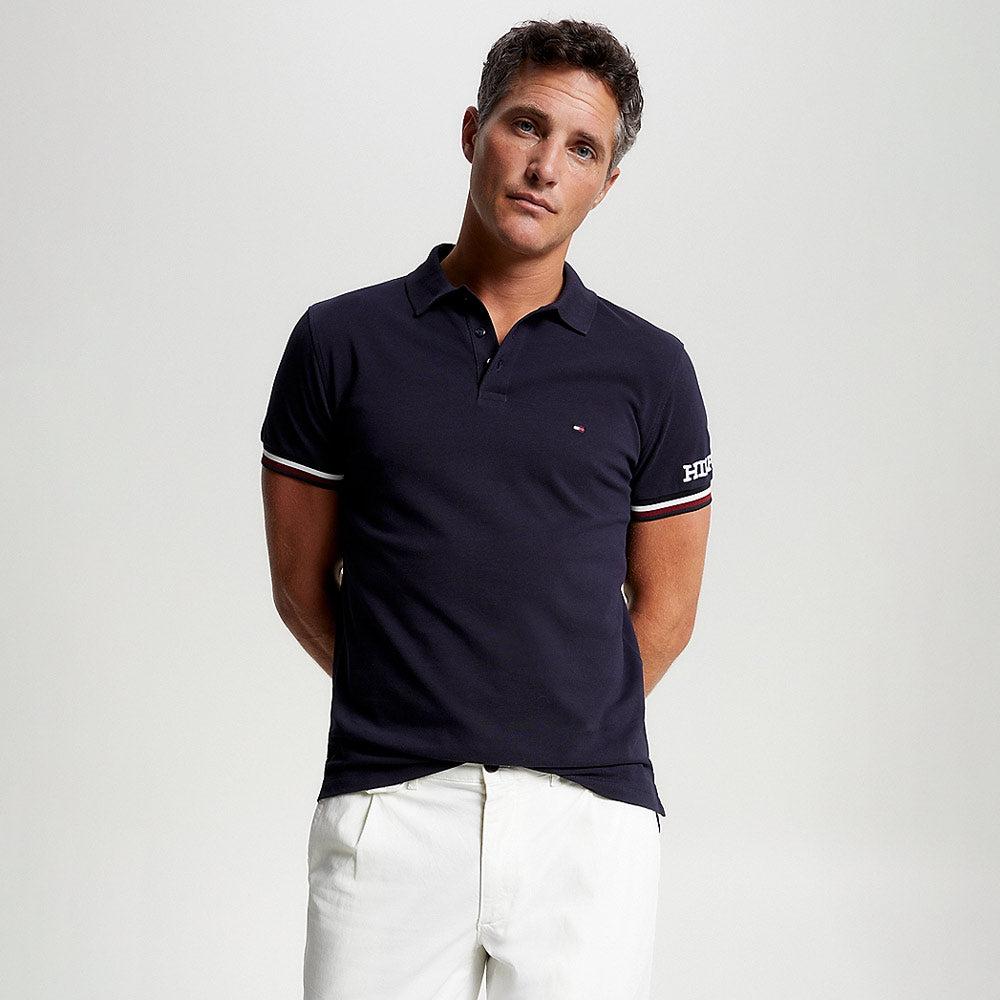 Monotype Slim Polo - Navy