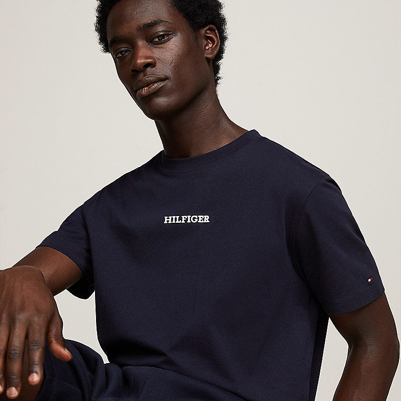 Monotype Small Chest Placement T-Shirt - Navy