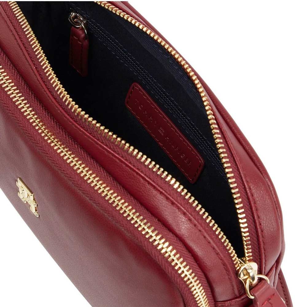 Plaque Crossover Bag - Red