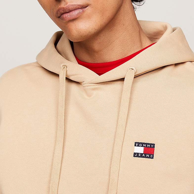 Badge Hoodie - Khaki