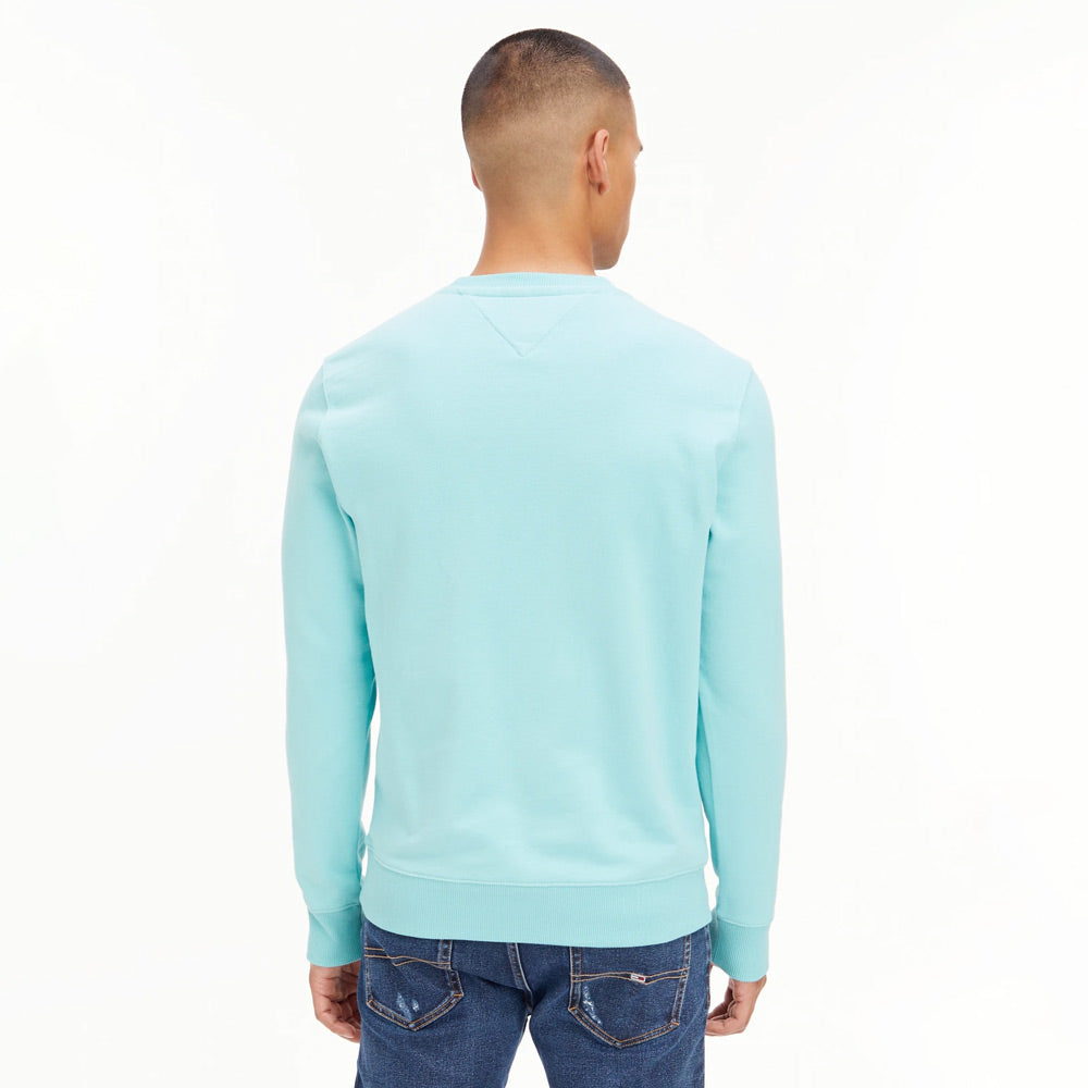 Casual Entry Sweatshirt - Turquoise