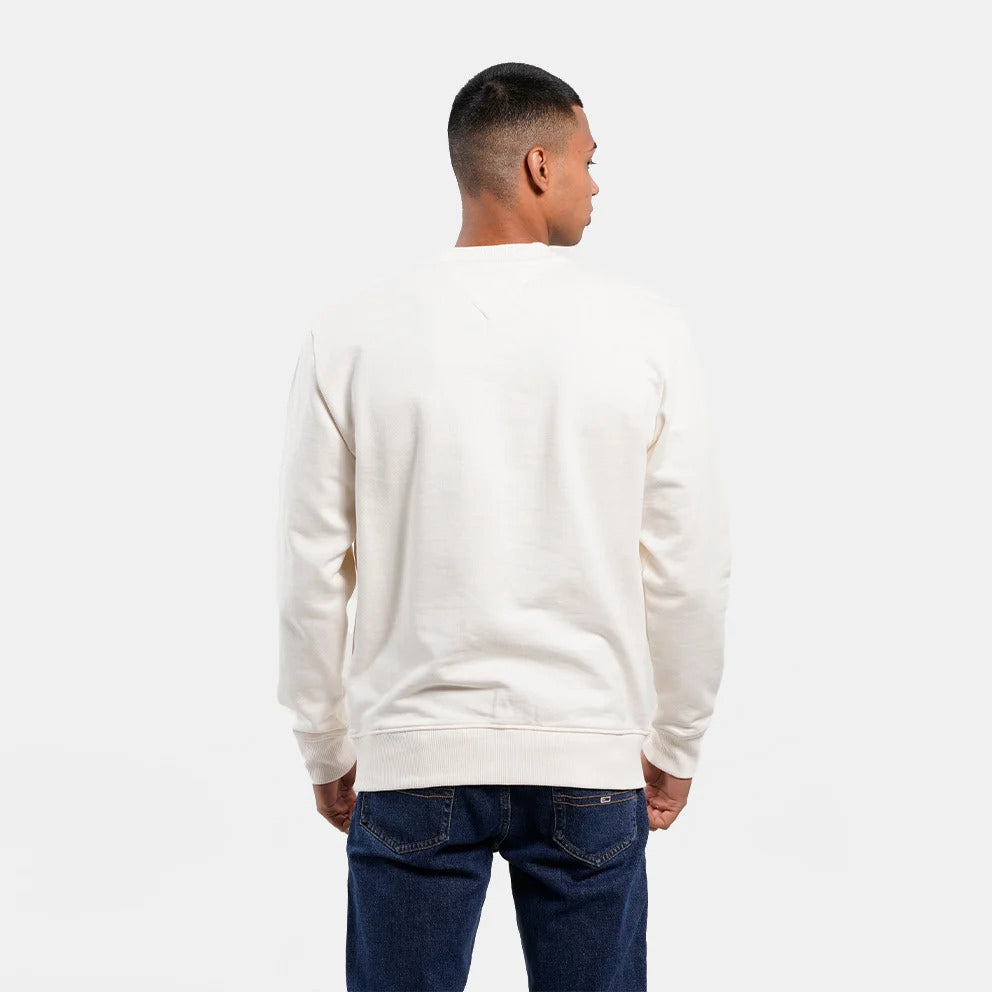 Relaxed Tartan Flag Sweatshirt - Off White