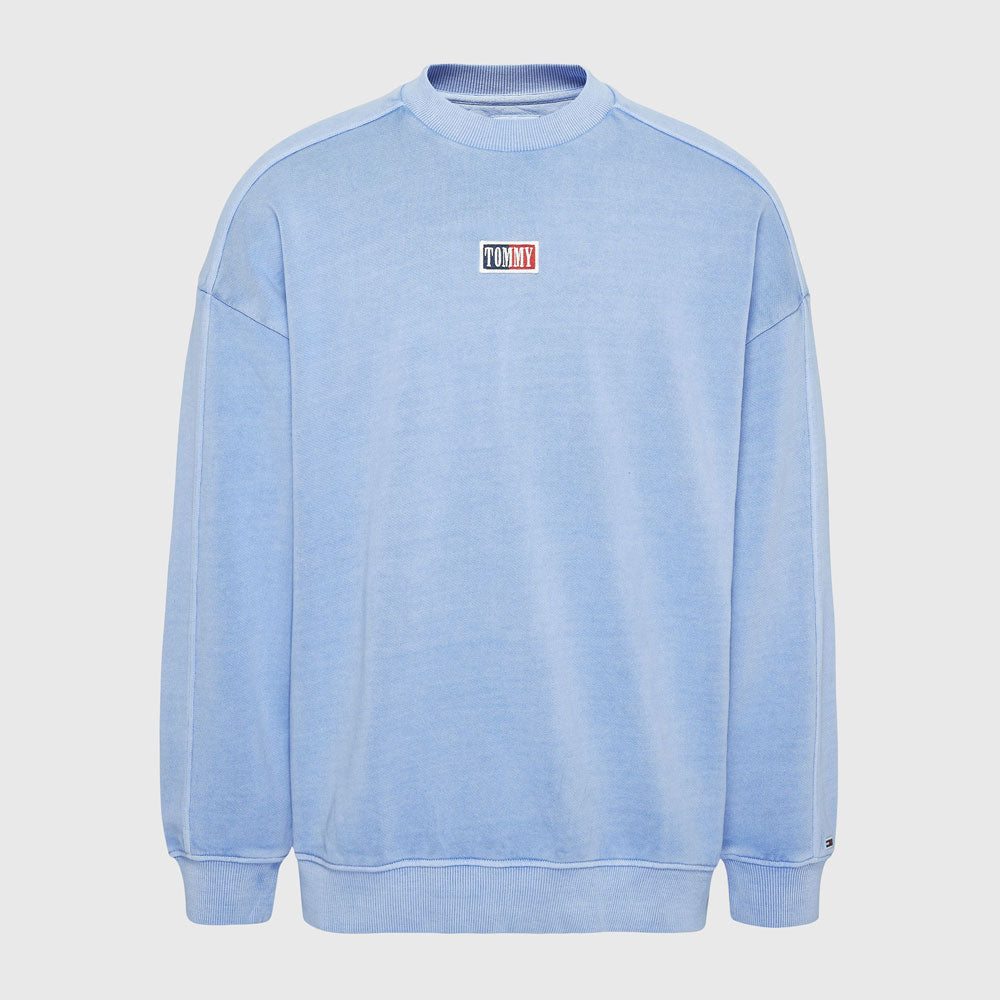 Oversized Skater Timeless Sweatshirt - Blue