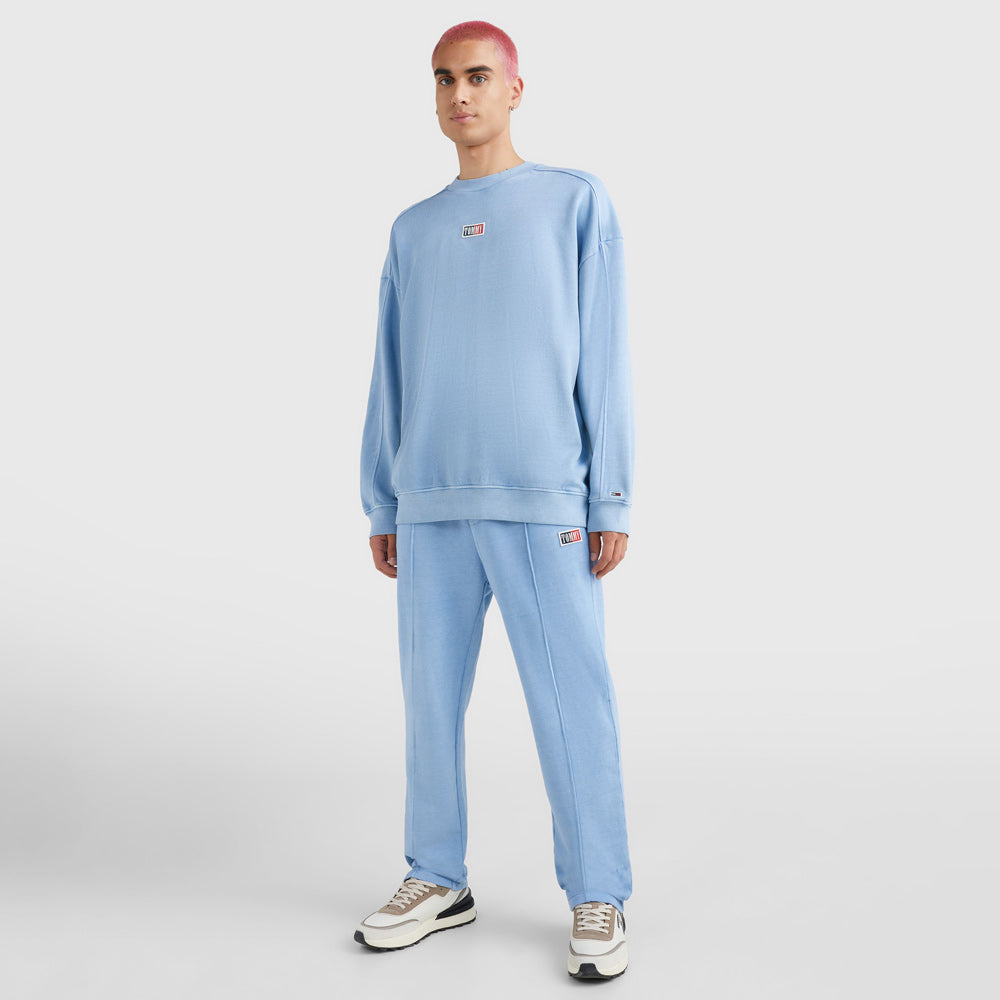 Oversized Skater Timeless Sweatshirt - Blue