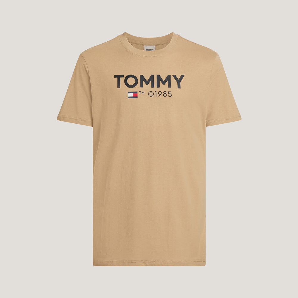 Essential Tommy T-Shirt - Sand