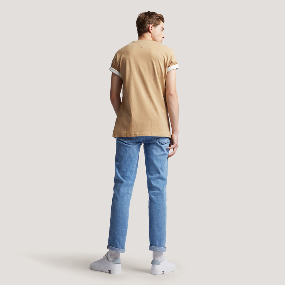 Essential Tommy T-Shirt - Sand