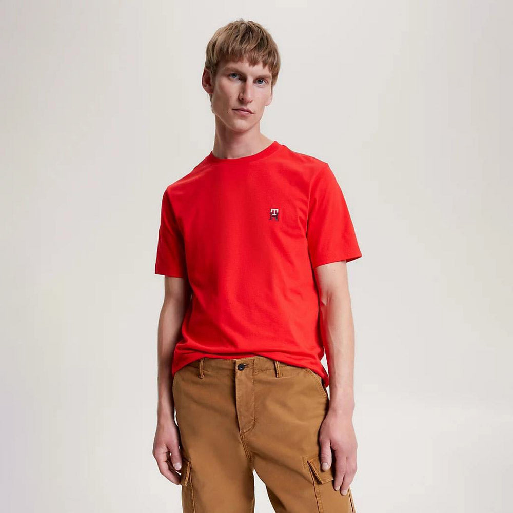 Tommy Hilfiger Embroidery T-Shirt - Red