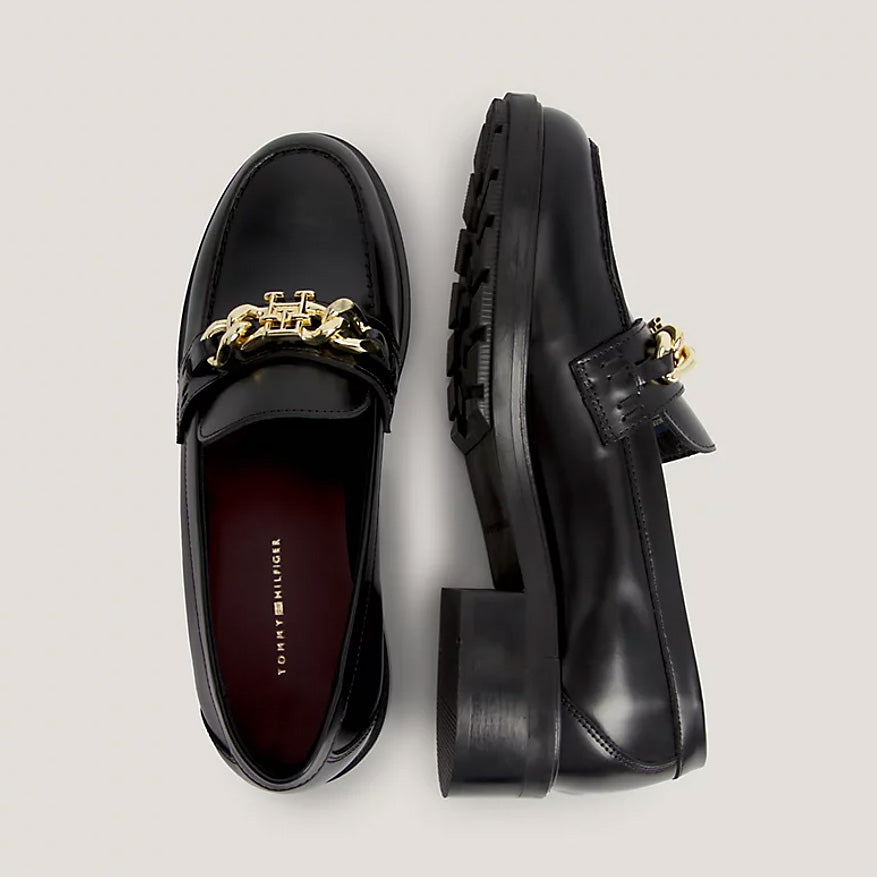 Chain Loafer - Black