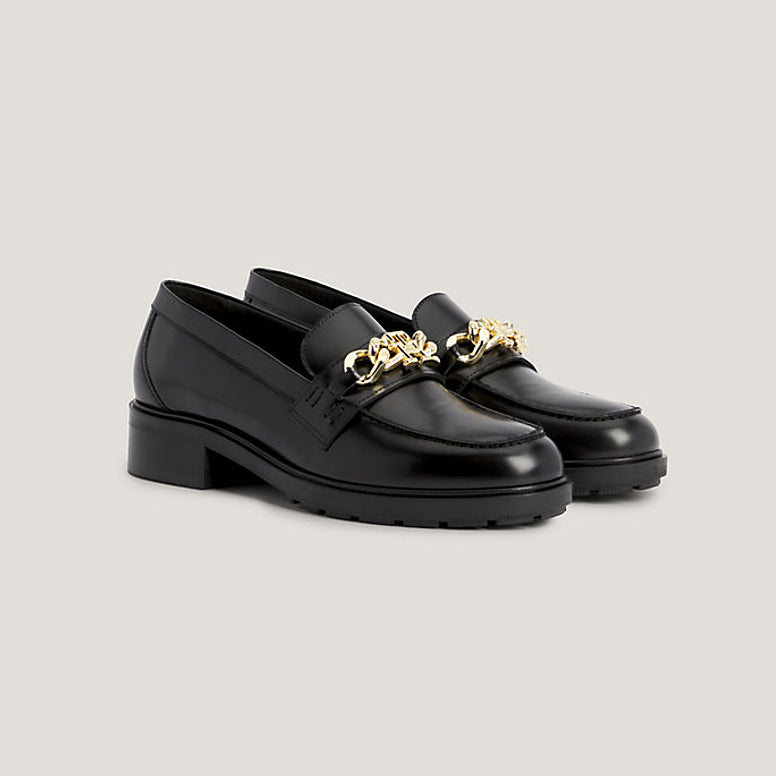 Chain Loafer - Black