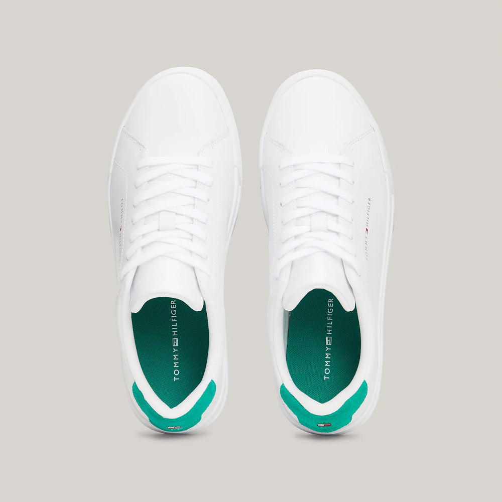 Court Leather Sneaker - White