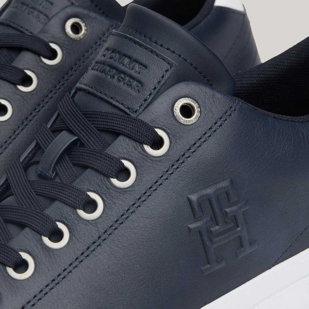 Essential Contrast Panel Sneaker - Navy