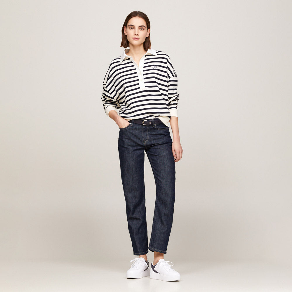 Platform Court Sneaker - White