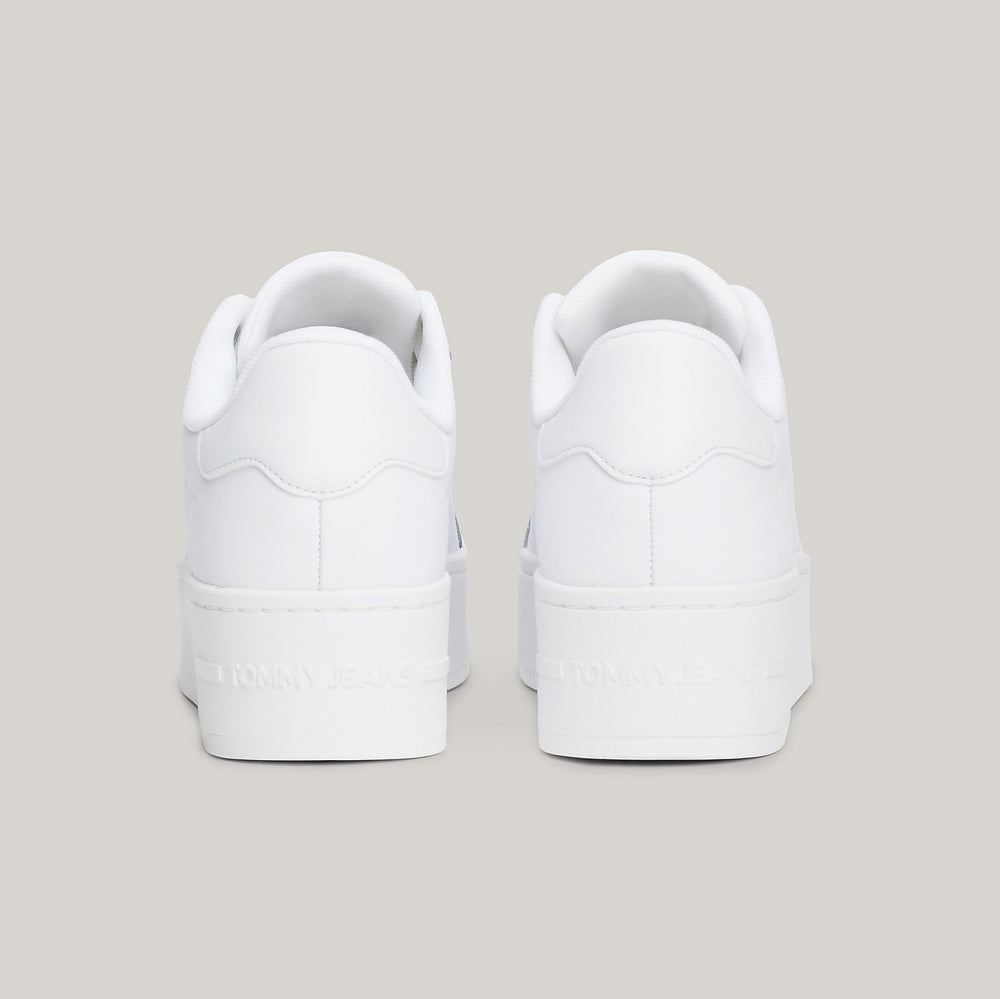 Flatform Sneaker - White