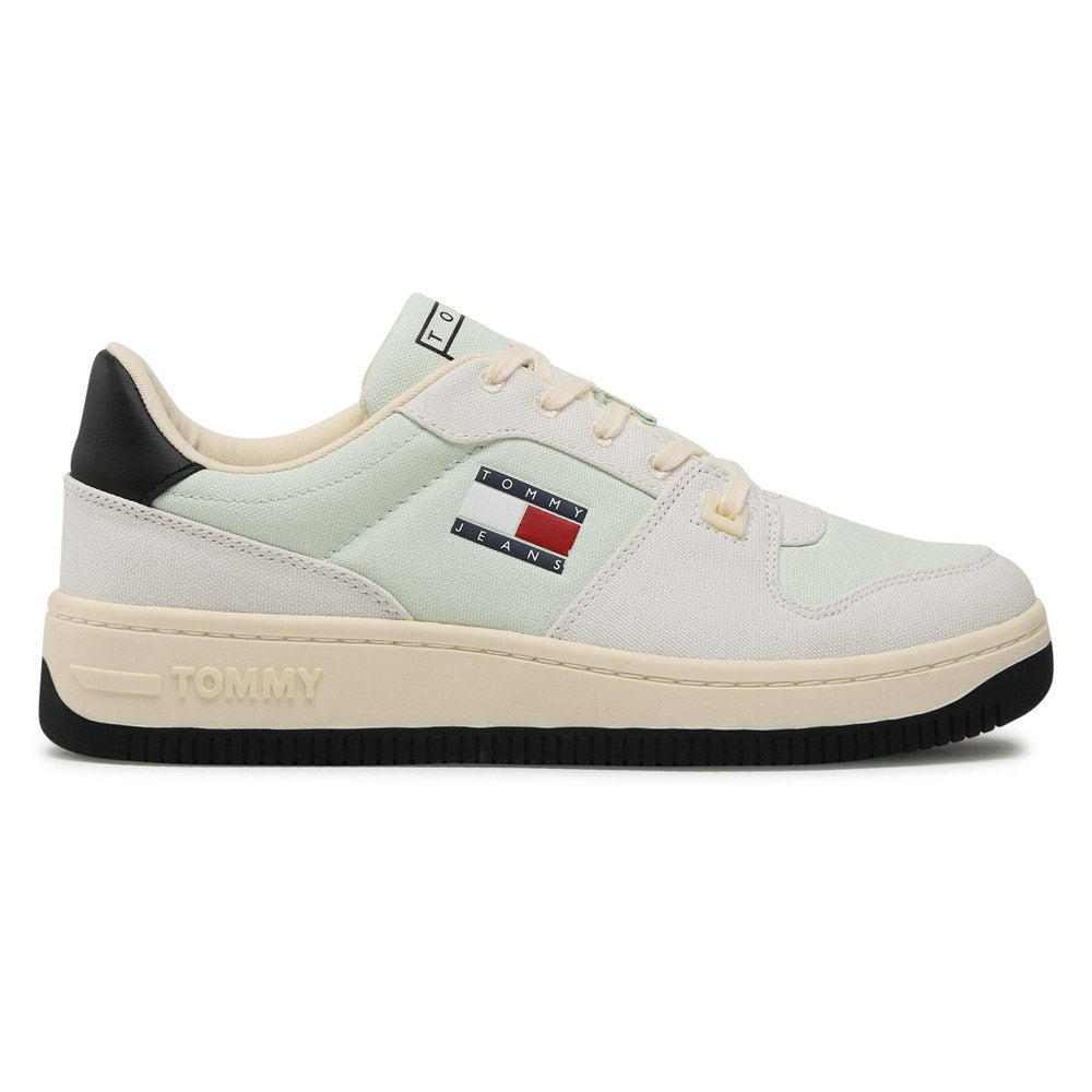 Basket Canvas Sneaker - Ivory