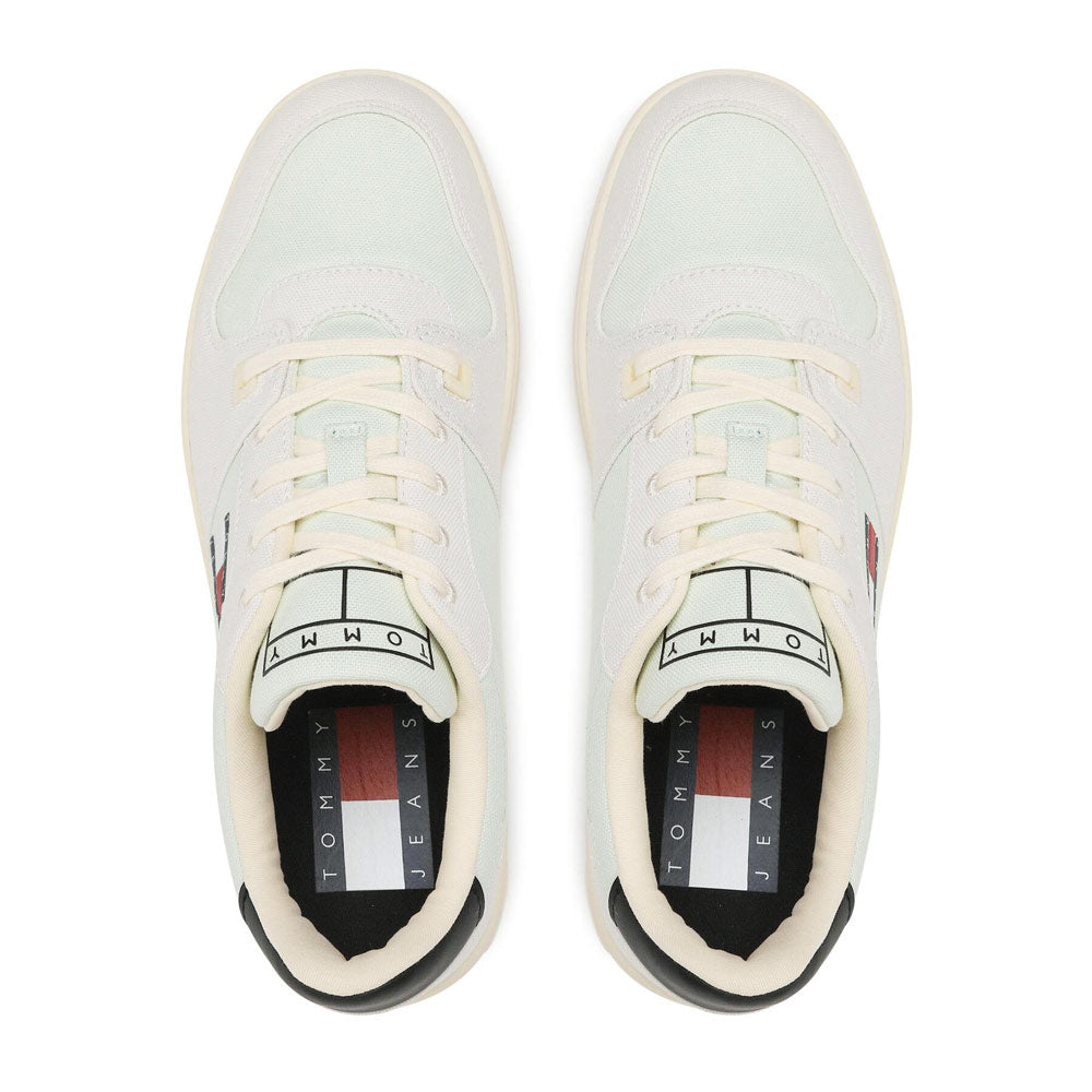 Basket Canvas Sneaker - Ivory