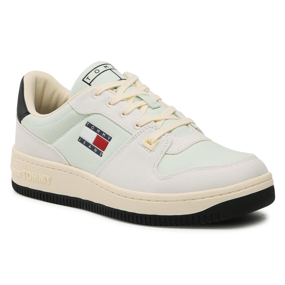 Basket Canvas Sneaker - Ivory