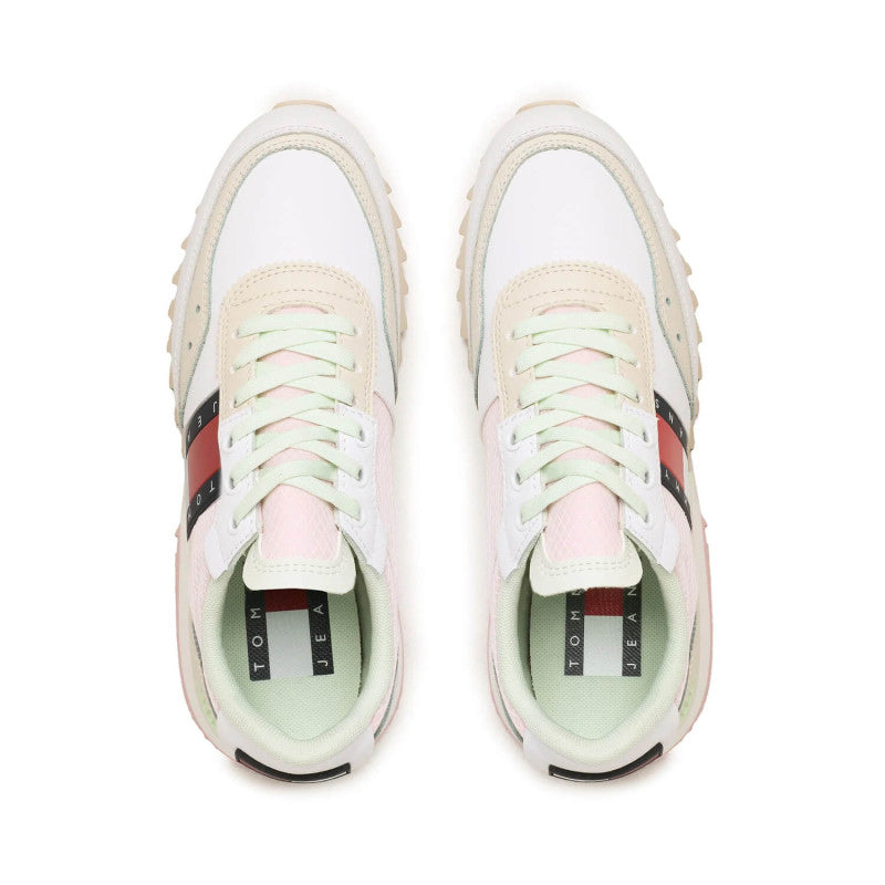 Cleated Sneaker - White