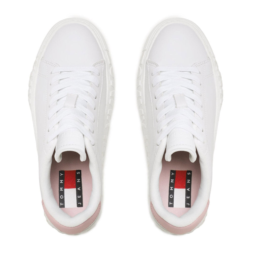 New Cupsole Leather - White