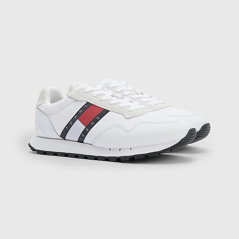 Retro Runner Essential Sneaker - White