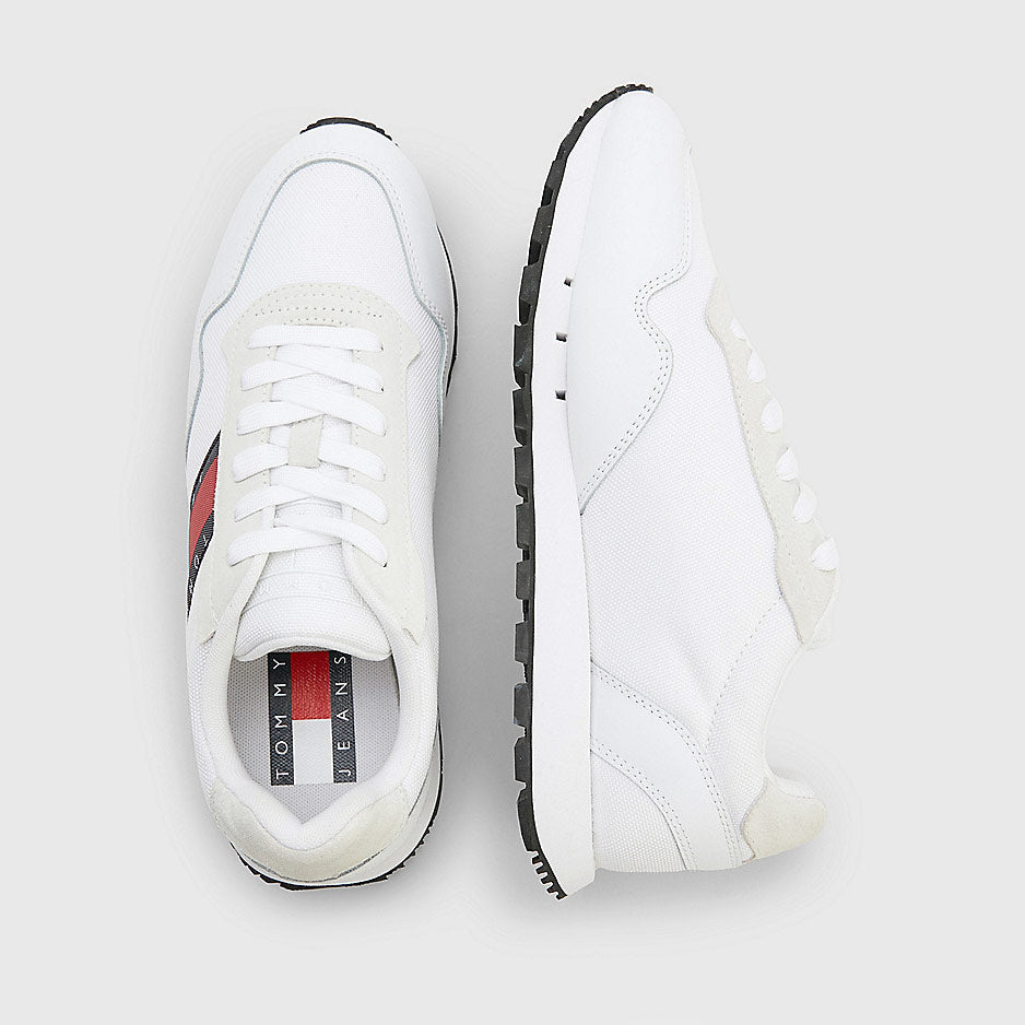 Retro Runner Essential Sneaker - White