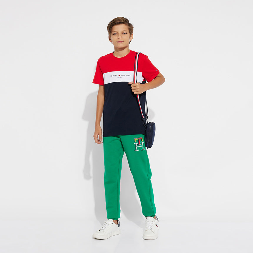 Kids Colorblock T-Shirt - Navy Multi