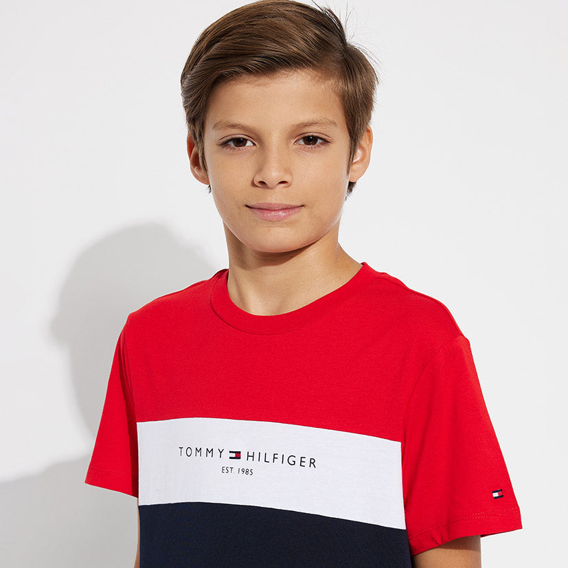 Kids Colorblock T-Shirt - Navy Multi