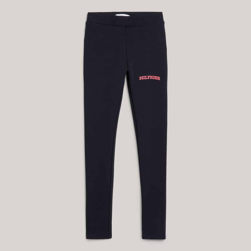 Kids Monotype Leggings - Navy