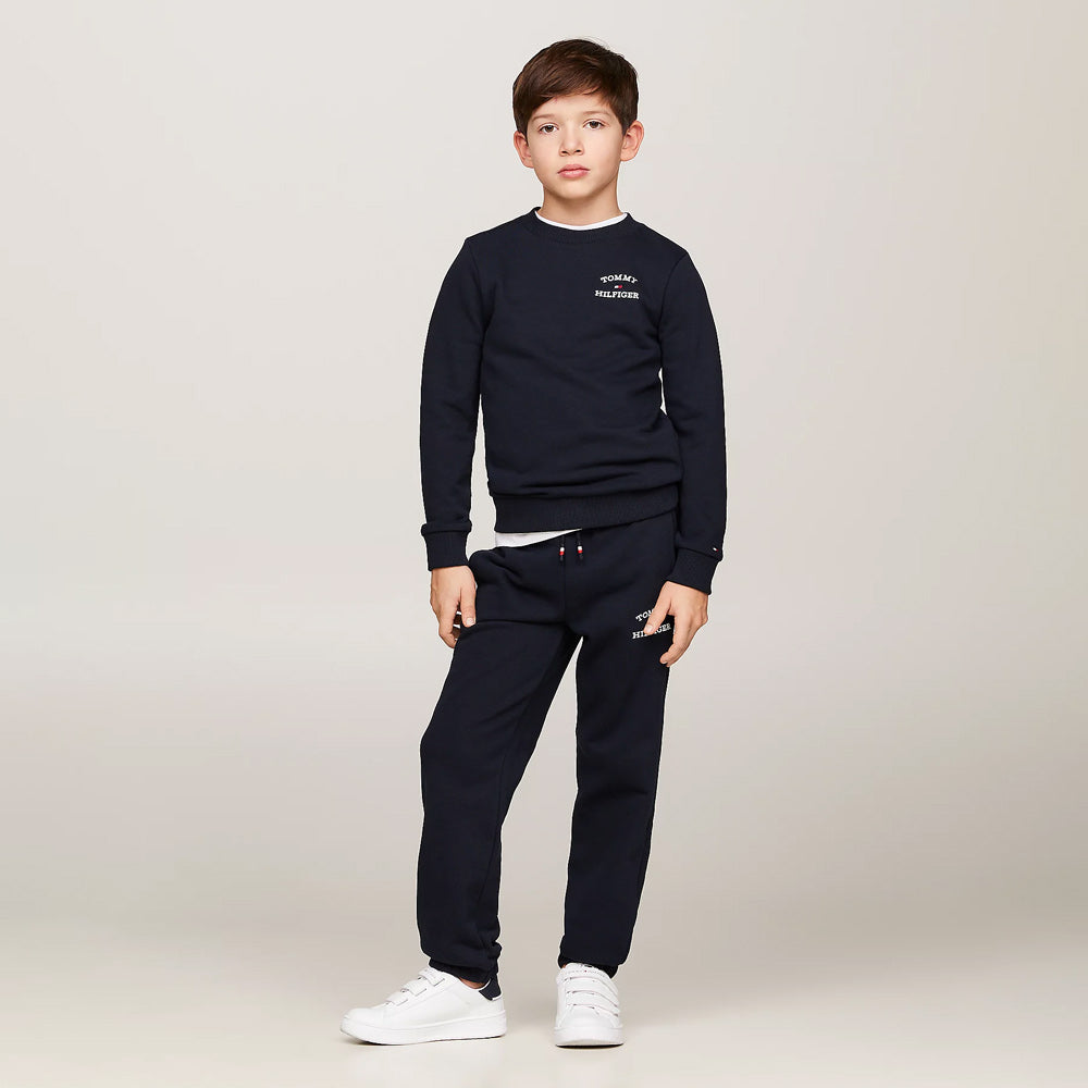 Kids Logo Sweatshirt - Navy