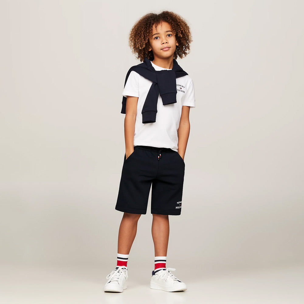 Kids Logo Sweatshorts - Navy