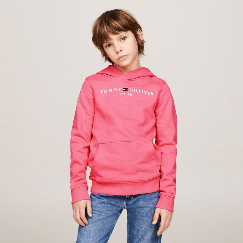 Kids Essential Hoodie - Pink