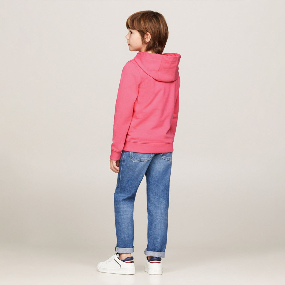 Kids Essential Hoodie - Pink