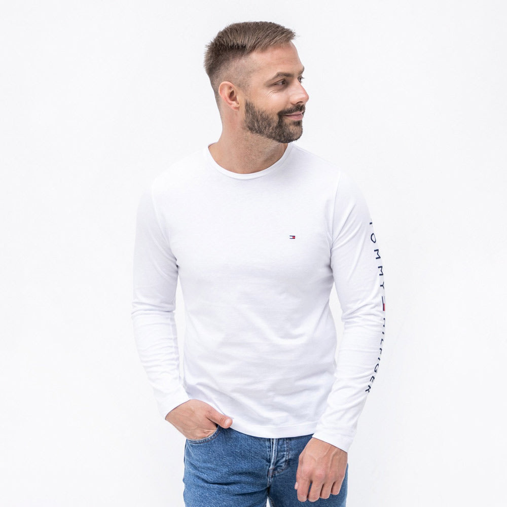 Logo Long Sleeve T-Shirt - White