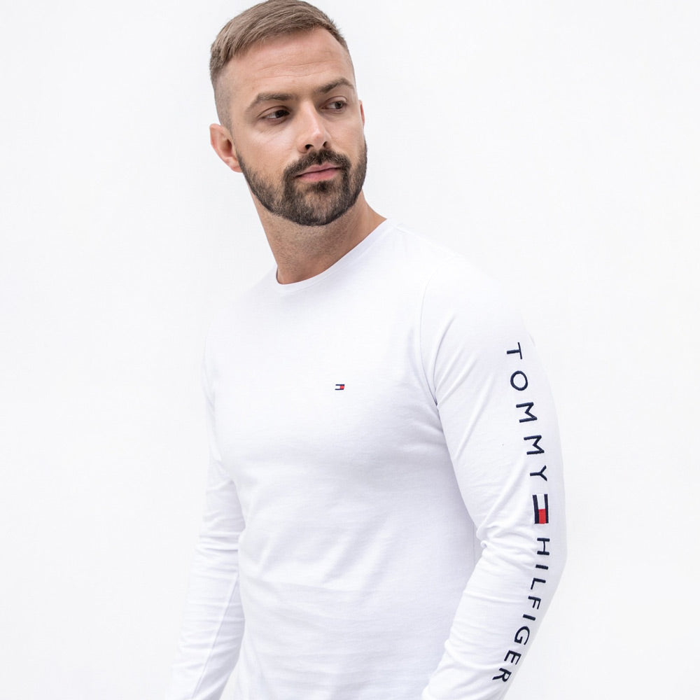 Logo Long Sleeve T-Shirt - White